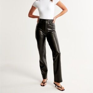 Abercrombie Leather Pants